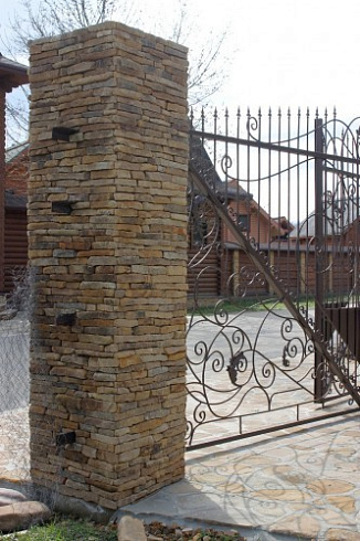 Kamenclub.ru: Песчаник (хворост) art PSG-5-06  купить в Королеве    1 900 руб/кв.м   фото КАМЕНЬ КЛУБ