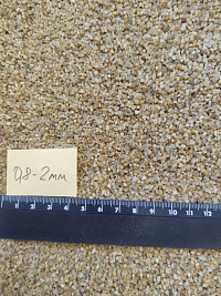 Кварцевый песок для площадок фр. 0,8 - 2 мм.  купить в Королеве фото Камень Клуб