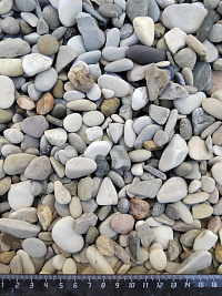 Галька черноморская фр. 10-20 мм.  купить в Королеве фото Камень Клуб