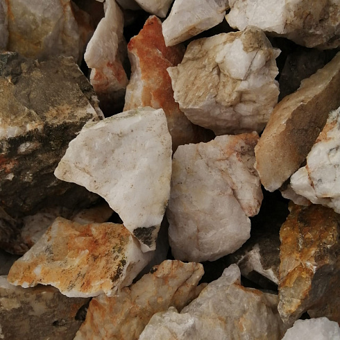 фото Кварц ( фр. 70-100 мм)  купить в Королеве в интернет-портале КАМЕНЬ КЛУБ