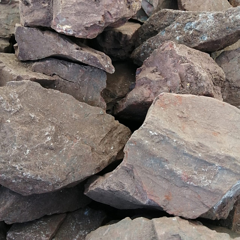 фото Яшма красная  (фр. 70-100 мм)  купить в Королеве в интернет-портале КАМЕНЬ КЛУБ