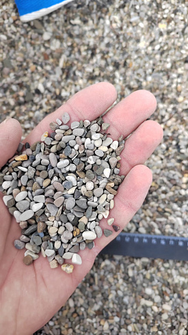 фото Галька черноморская фр. 3-5 мм. купить в Королеве  в интернет-портале КАМЕНЬ КЛУБ