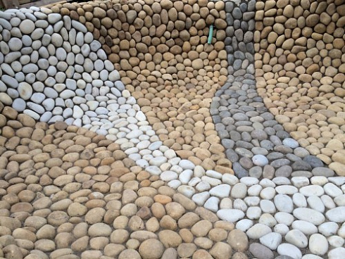 Kamenclub.ru: Песчаник ядра, фр. 100-300 мм  купить в Королеве песчаник бежевый серый рыжий речная галька 5 000 руб/т   фото КАМЕНЬ КЛУБ