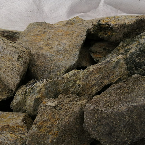 фото Змеевик салатовый  (фр. 70-100 мм)  купить в Королеве в интернет-портале КАМЕНЬ КЛУБ