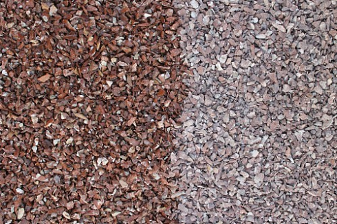 Kamenclub.ru: Мраморная крошка (щебень крошка розовый) фр. 5-10 мм.  купить в Королеве мрамор розовый, красный щебень колотый ландшафтный декоративный  11000 руб/т   фото КАМЕНЬ КЛУБ