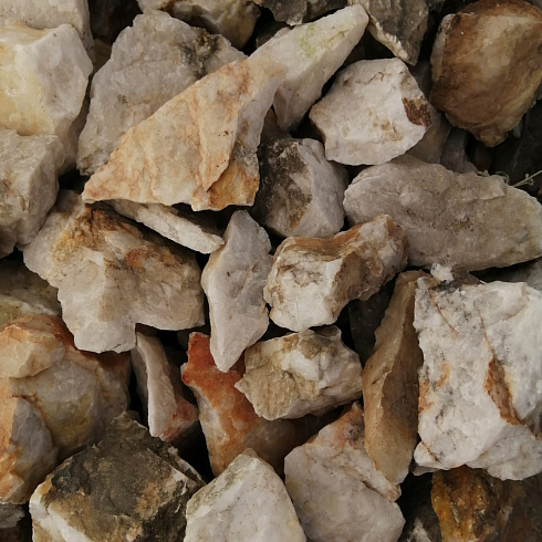 фото Кварц ( фр. 70-100 мм)  купить в Королеве в интернет-портале КАМЕНЬ КЛУБ