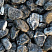 Kamenclub.ru: Щебень галтованный черный (мрамор) фр. 50-100 мм.  купить в Королеве мрамор черный с белыми прожилками щебень ландшафтный мраморный 15000 руб/т   фото КАМЕНЬ КЛУБ