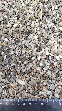 Галька черноморская фр. 3-5 мм.  купить в Королеве фото Камень Клуб