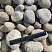Kamenclub.ru: Галька речная окат (серо-белая) фр. 70-120 мм купить  в Королеве галька галечник бело-серая, серо-белая, серая, белая речная природная галька  8000 руб/т   фото КАМЕНЬ КЛУБ