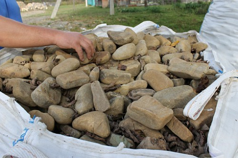 Kamenclub.ru: Песчаник брусчатка  купить в Королеве    5 500 руб/т   фото КАМЕНЬ КЛУБ