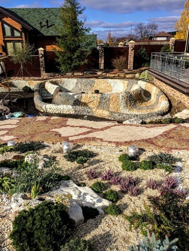 Kamenclub.ru: Песчаник брусчатка (Готика) art PSK-L-01  купить в Королеве    2600 руб/кв.м    фото КАМЕНЬ КЛУБ