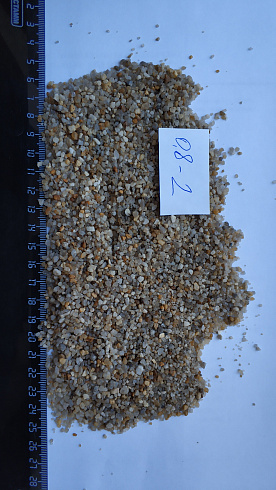 Кварцевый песок для площадок фр. 0,8 - 2 мм.  купить в Королеве фото Камень Клуб