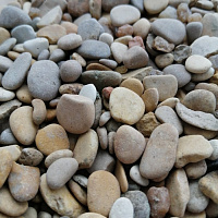 Галька каспийская фр. 3-10 мм.  купить в Королеве фото Камень Клуб