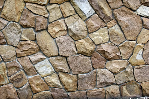 Kamenclub.ru: Песчаник колотый для облицовки (фр. 2-3 см)  купить в Королеве песчаник бежевый серый рыжий песчаник строительный 5000 руб/т   фото КАМЕНЬ КЛУБ