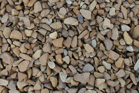 Kamenclub.ru: Щебень крошка желтый (песчаник) фр. 10-20 мм.  купить в Королеве песчаник бежевый, серый, рыжий декоративный ландшафтный щебень колотый 9500 руб/т   фото КАМЕНЬ КЛУБ