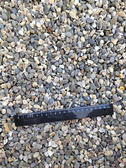 Галька крымская прибрежная фр. 5-10 мм.  купить в Королеве фото Камень Клуб